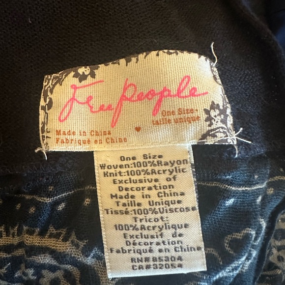 Free People bohemian infinity scarf - Picture 5 of 5